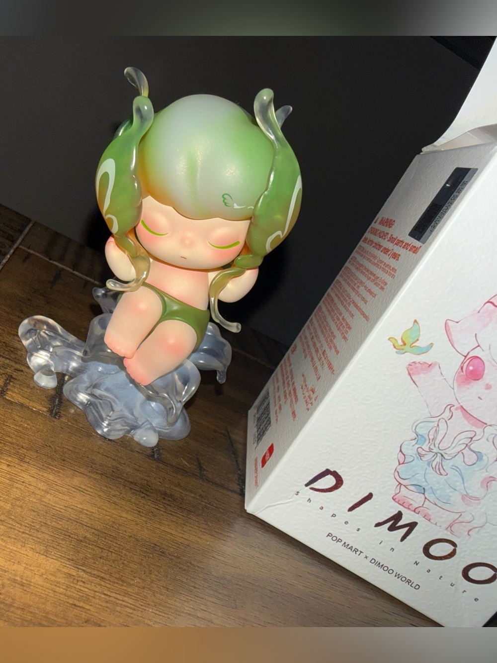 POP MART DIMOO Shapes in Nature Series – “Hearing” Figure
